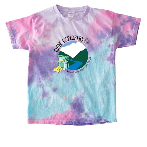 The Kinni Explorer&nbsp;, a Cotton Candy Youth Tie Dye Tee