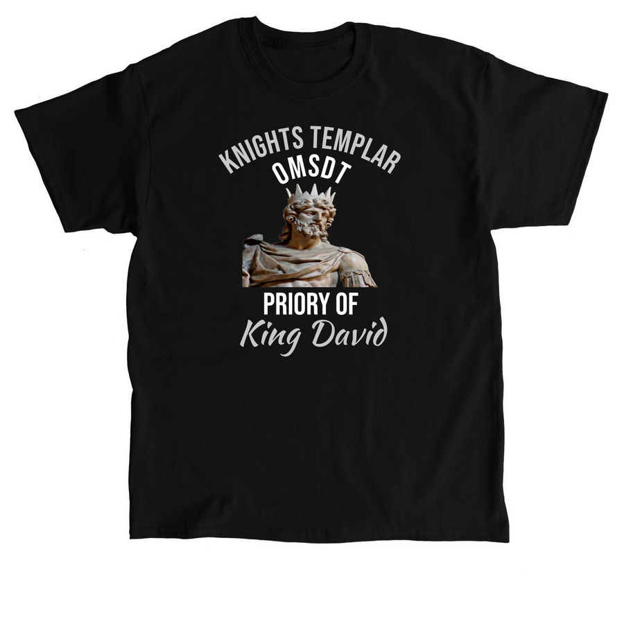 Priory of King David, a Black Classic Unisex Tee