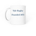 150th Mug, a White Coffee Mug (back-view)