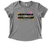 Abortion Is Healthcare, a Aluminum Grey Allmade Eco Triblend Women?s Scoop Neck Tee