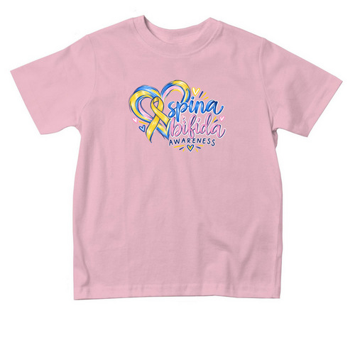 Spina Bifida Toddler &nbsp;, a Pink Toddler Tee