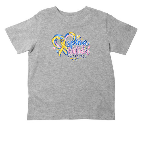 Spina Bifida Toddler &nbsp;, a Heather Toddler Tee