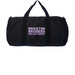 Varsity Lettering Lilac Ink Duffle&nbsp;, a Black Day Tripper Duffel Bag