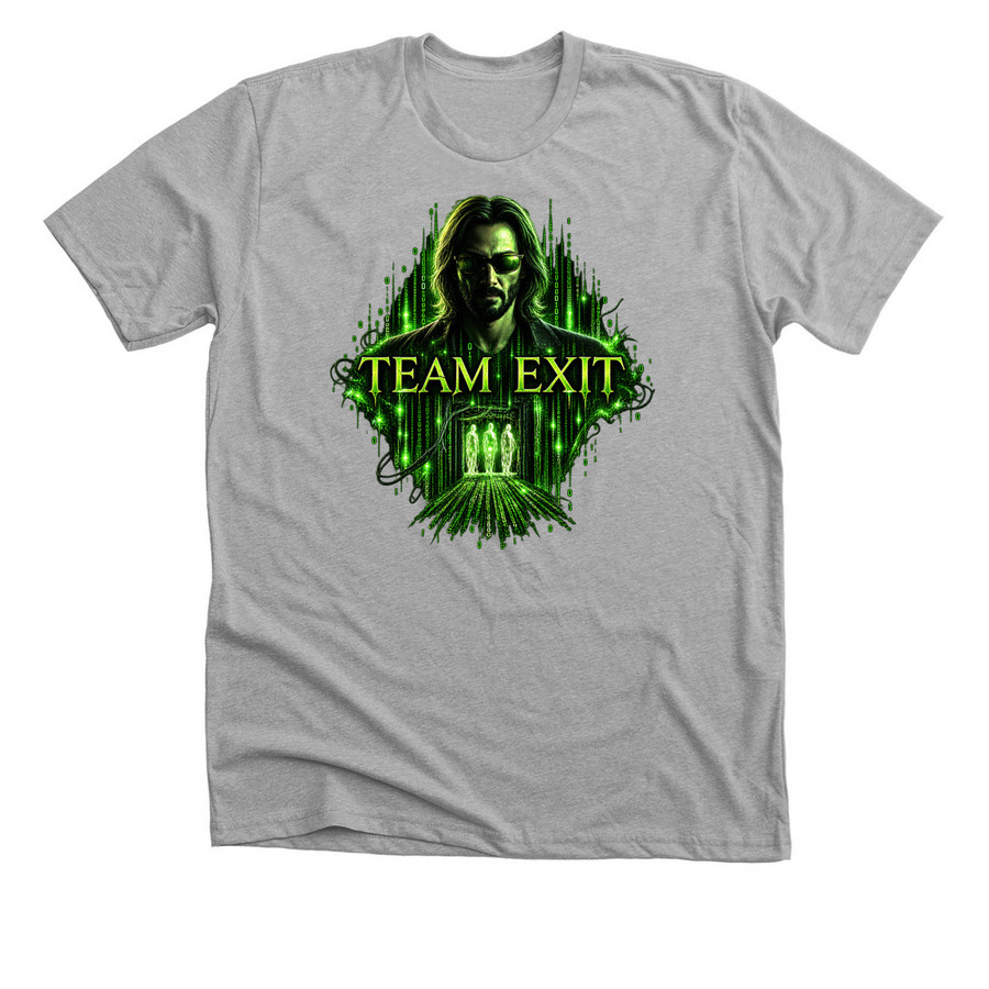 O.g Team Exit, a Athletic Heather Premium Unisex Tee