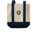 Tote bags, a Natural/Navy