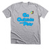 Go Outside and Play - Blue, a Athletic Heather Premium Unisex Tee