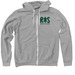 Richmond Tree Stewards Member Shirts, a Athletic Heather Zip Up Hoodie