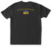 American Pilgrims on the Camino, a Vintage Black Triblend Unisex Tee (back-view)