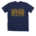 Bah?a Verde BVGB Campus Gold, a Solid Navy Blend Premium Unisex Tee
