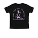 Youth Don't Mess With Texas Girls, a Solid Black Blend Premium Youth Tee