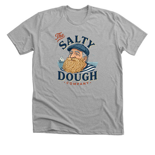 Stay Salty, a Athletic Heather Premium Unisex Tee