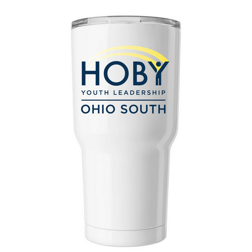 HOBY Travel Tumbler, a White Insulated Tumbler