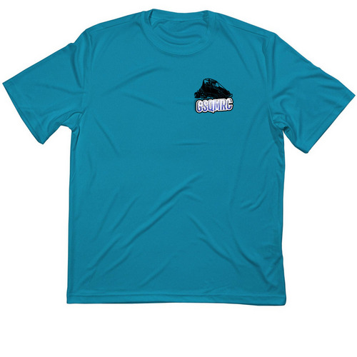 Athletic Fit, a Atomic Blue Classic Performance Tee