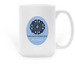 Dara Knot Distinction, a White Large Coffee Mug