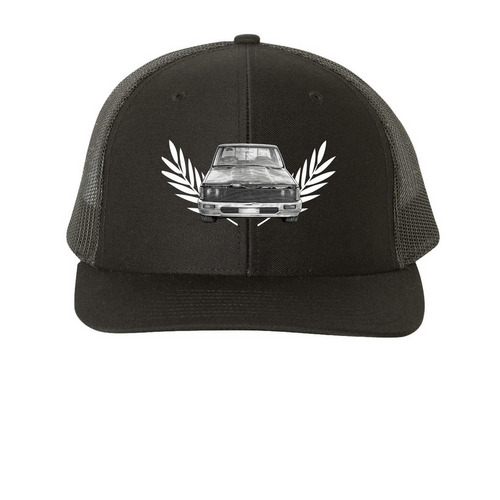 Toya TRUCK Hat, a Black Printed Snapback Trucker Cap