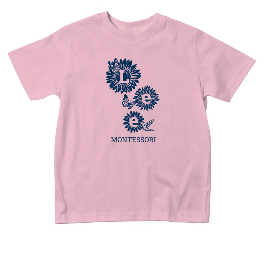 Toddler - Lee Florals, a Pink Toddler Tee