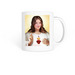 Delaney Jesus mug, a White Coffee Mug