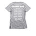 2025 Iditarod&nbsp;, a Dark Heather Grey Women's Slim Fit Tee (back-view)
