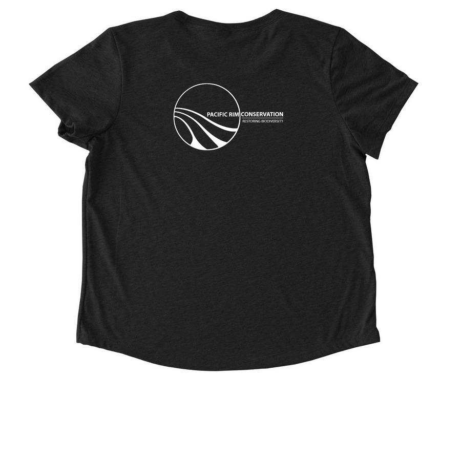 M?l?&nbsp;- Shirt, a Space Black Allmade Eco Triblend Women?s Scoop Neck Tee (back-view)