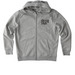 Combo, a Heather Grey Stanley/Stella Unisex Cultivator 2.0 Zip Up Pullover Hoodie