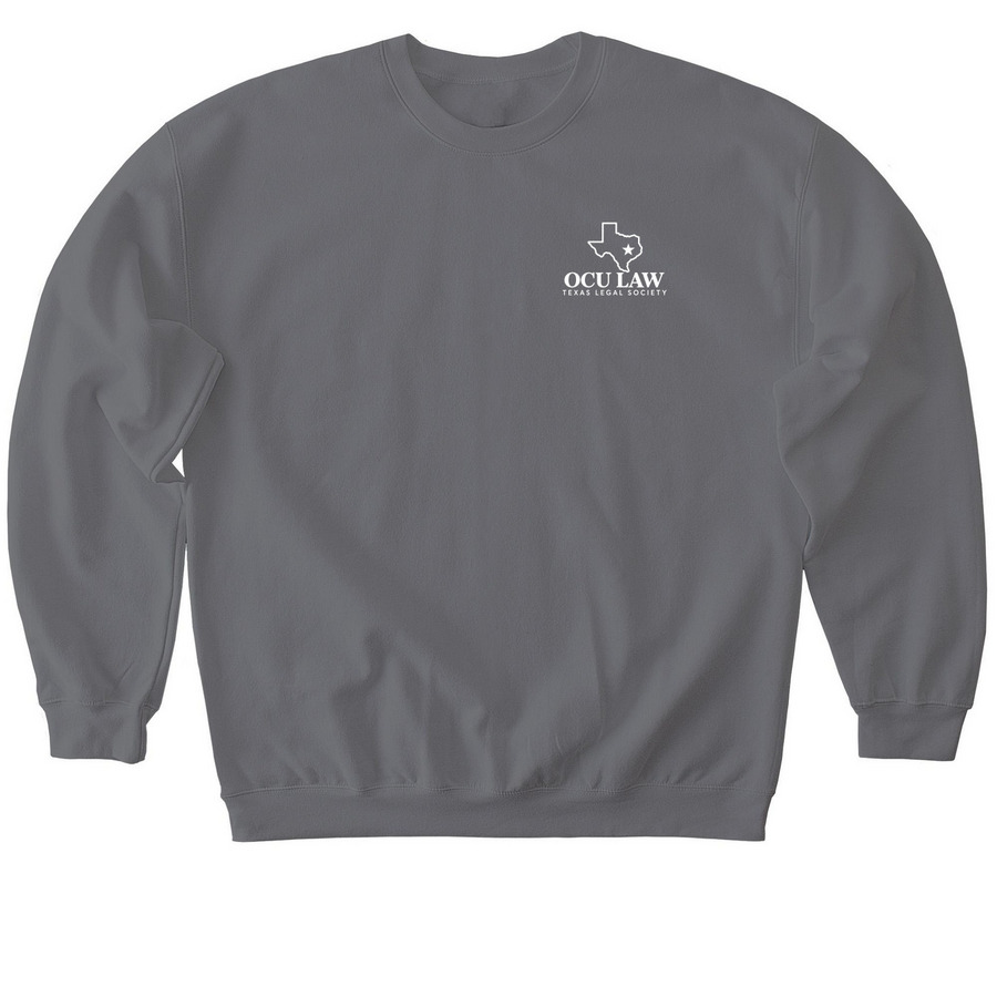 TX Legal Sweatshirt, a Charcoal Softstyle Crewneck Sweatshirt