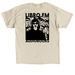 Foliage, a Sand Classic Unisex Tee (back-view)