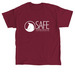 SAFE Logo Reversed, a Cardinal Red Classic Unisex Tee