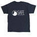 SAFE Logo Reversed, a Navy Classic Unisex Tee
