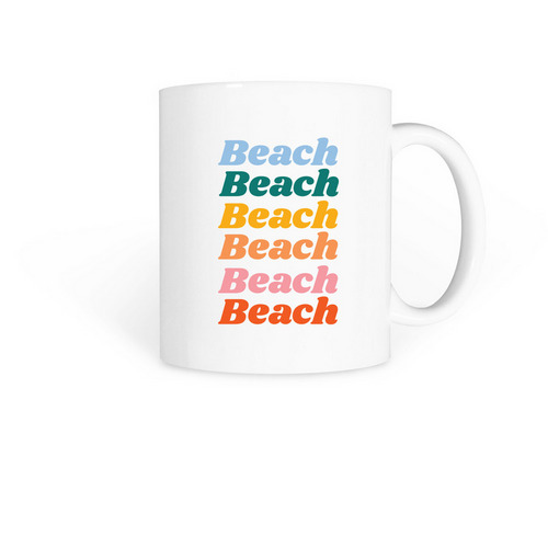 Save our beaches, a White Coffee Mug