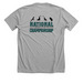 Tally nationals black, a Athletic Heather Premium Unisex Tee (back-view)