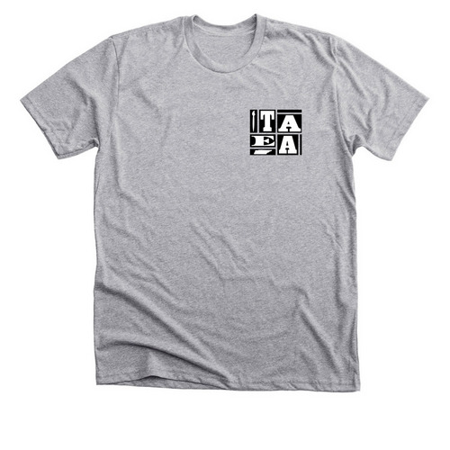 TAEA Logo T!, a Athletic Heather Premium Unisex Tee