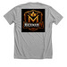 Mackmain hoodie apparel, a Athletic Heather Premium Unisex Tee (back-view)
