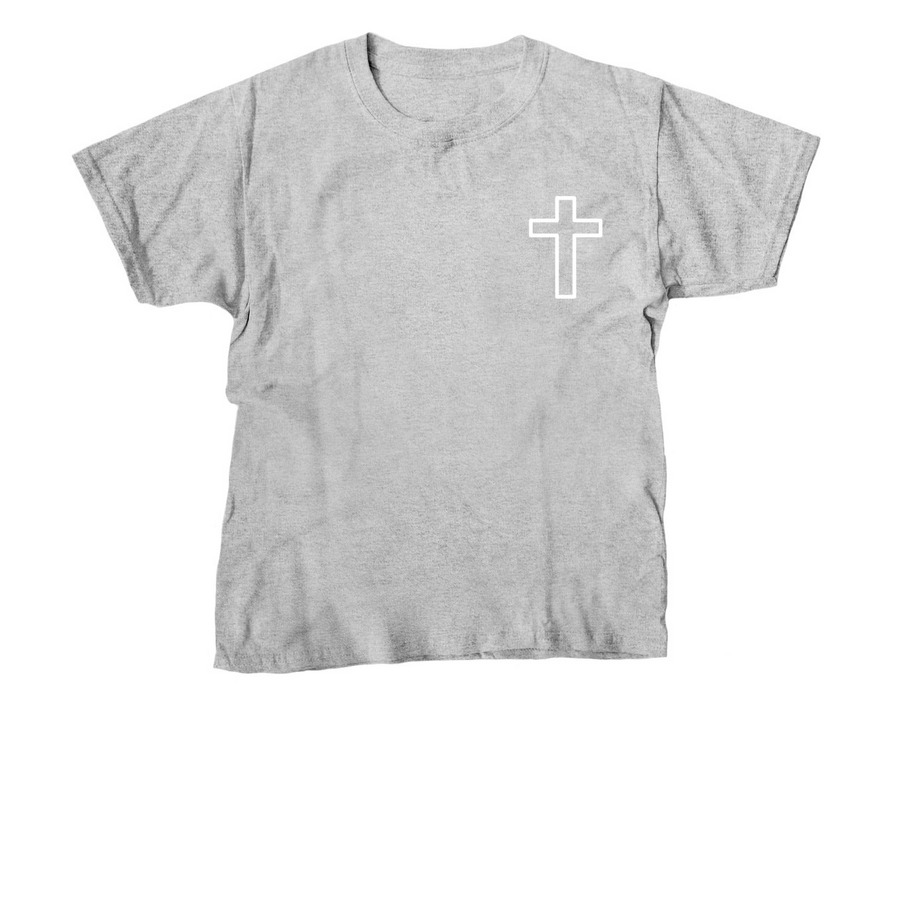 Matthew 5:13-14, a Sport Grey Youth Unisex Tee