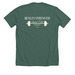 Bexley Strength Social Club, a Heather Forest Premium Unisex Tee (back-view)