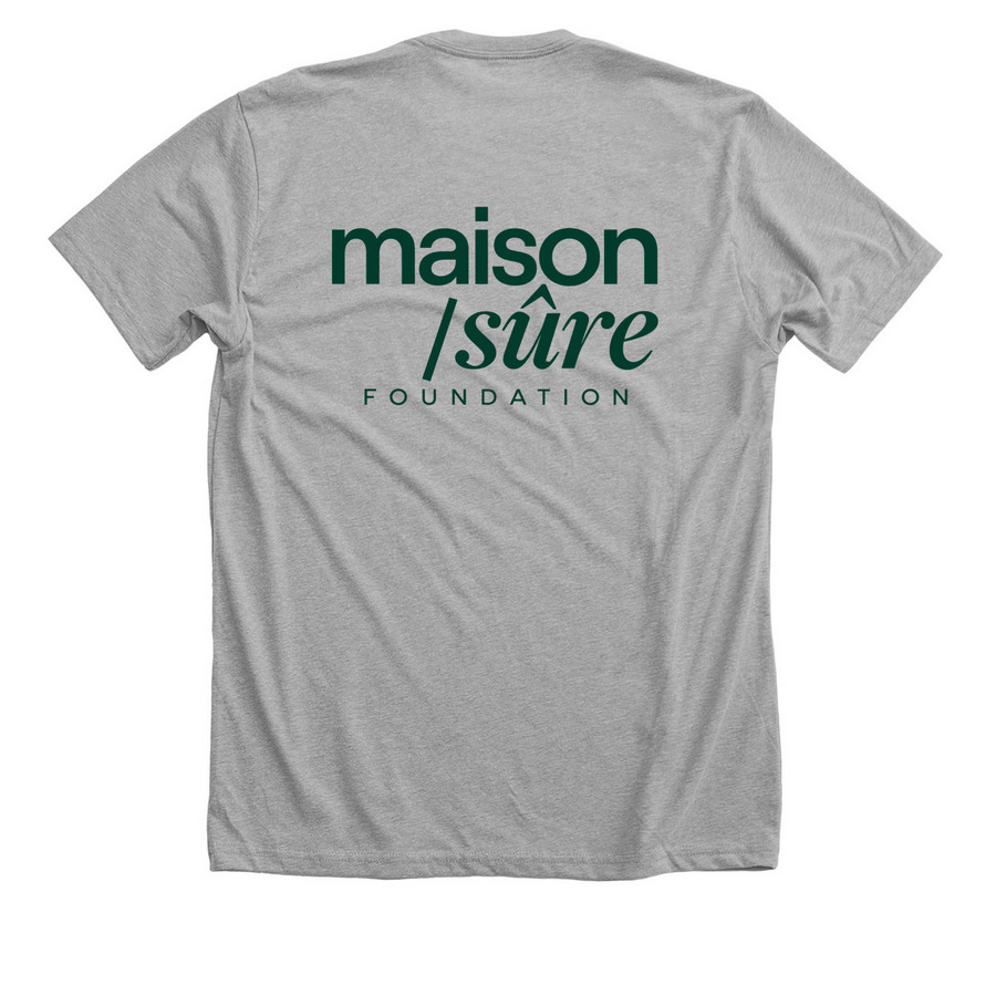 In Their Hardest Moment, a Athletic Heather Premium Unisex Tee (back-view)