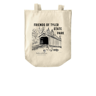 Friends of Tyler State Park Tote Bag, a Natural Over-the-Shoulder Shopping Tote Bag