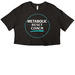 Cropped cotton tee&nbsp;, a Black Women?s Cropped Cotton Tee