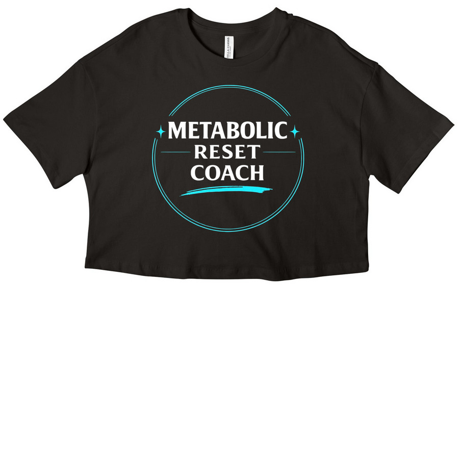 Cropped cotton tee&nbsp;, a Black Women?s Cropped Cotton Tee
