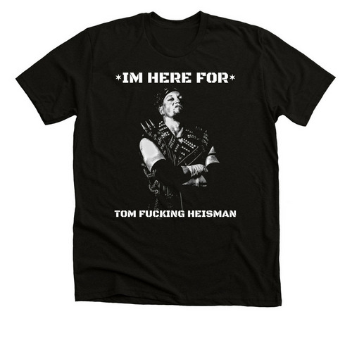 Tom Heisman- GOT OPINIONS (Explicit), a Solid Black Blend Premium Unisex Tee