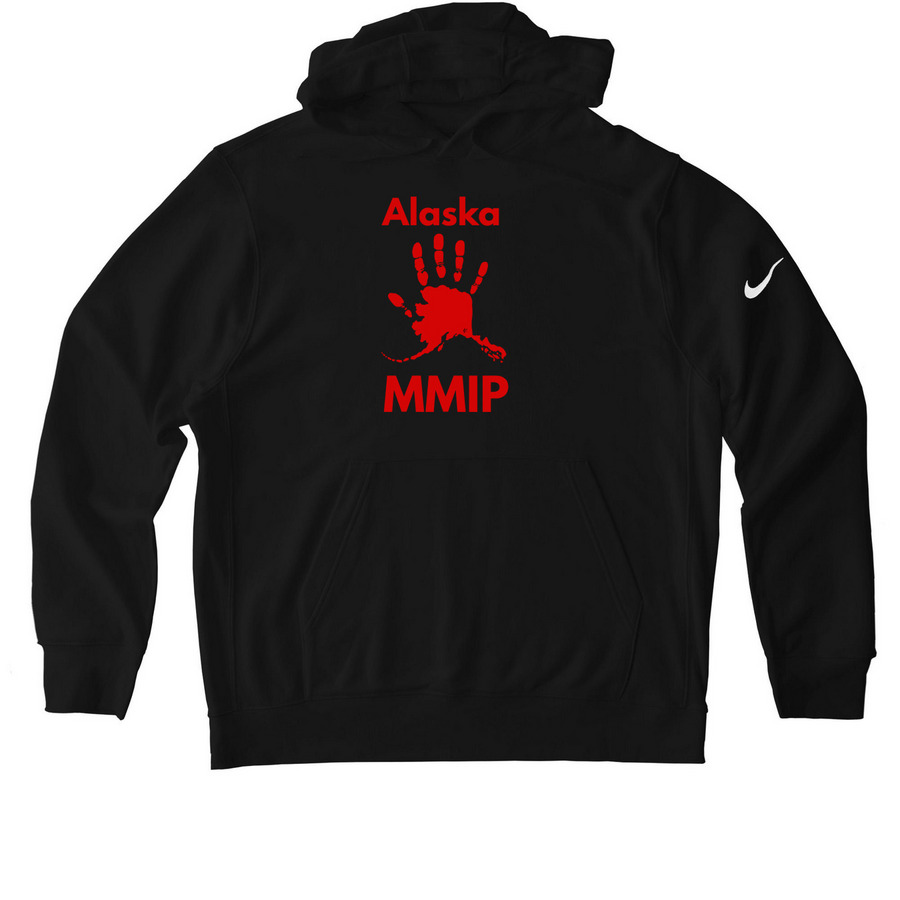 Nike Alaska MMIP sweater, a Black Nike Club Fleece Pullover Hoodie