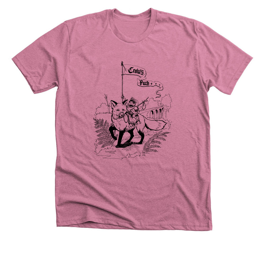 Toad of Arc, a Heather Mauve Premium Unisex Tee