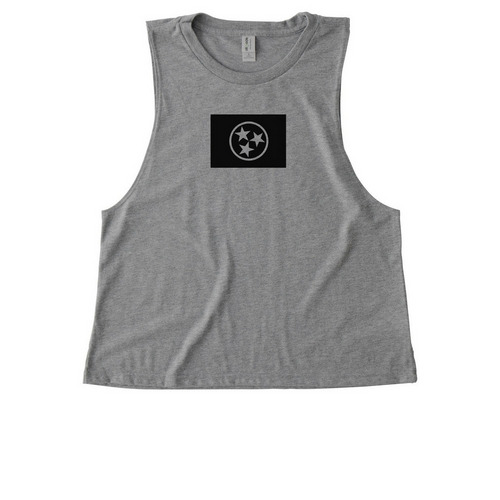 Summer 2026 Pt. 2, a Aluminum Grey Allmade Eco Triblend Women?s Muscle Tank