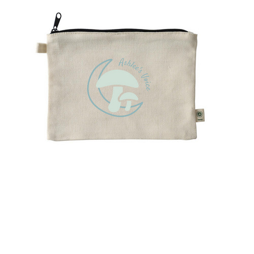 Ashlee's Voice, a Natural 9"x7" Hemp Blend Pouch