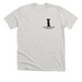 Dog Friendly, a Heather Cement Premium Unisex Tee