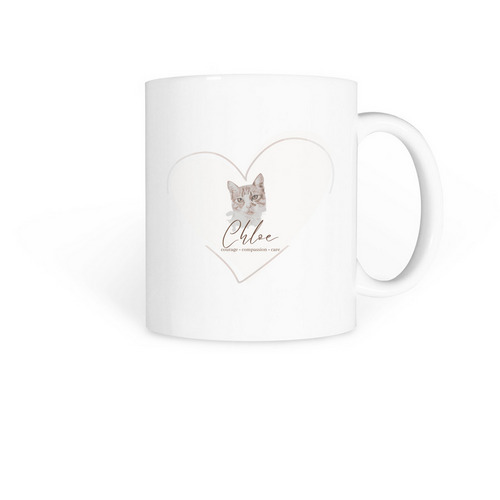 Chloe's Legacy, a White Coffee Mug