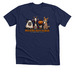 Halloween Apparel 2026, a Solid Navy Blend Premium Unisex Tee