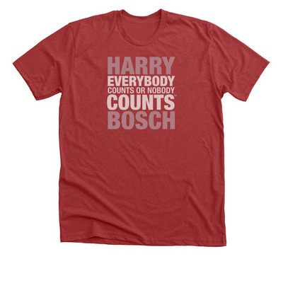 Everybody Counts Or Nobody Counts Fundraiser, a Heather Canvas Red Premium Unisex Tee