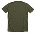 Prison Greyhounds - Hero Hounds H2, a Heather Military Green Premium Unisex Tee (back-view)