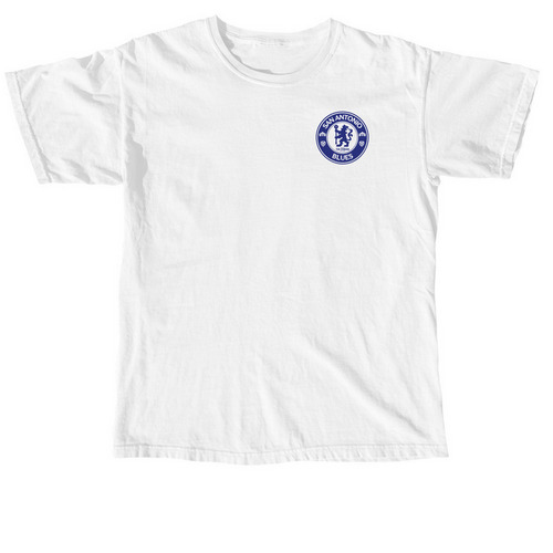 Blue Alamo, a White Comfort Colors Unisex Tee
