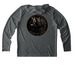 26-03C Sun shirts, a Dark Smoke Grey UV Performance Long Sleeve Hoodie (back-view)